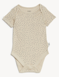 3pk Cotton Rich Printed Bodysuits (6 1/2 lbs-3 Yrs)