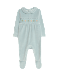 GF B Smocked Velour PFTSS