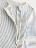 3pk Stripe Sleepsuits (6½lbs-3 Yrs)