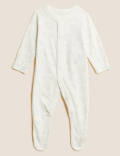 3pk Pure Cotton Sleepsuits