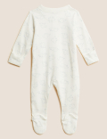 3pk Pure Cotton Sleepsuits