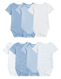 7pk Pure Cotton Bodysuits