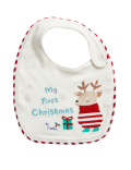 My First Christmas Dribble Bib