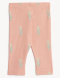 Cotton Rich Bear Leggings (7lbs -1 Yr)