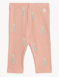 Cotton Rich Bear Leggings (7lbs -1 Yr)