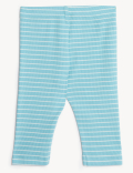 Cotton Rich Striped Leggings (7lbs - 1 Yr)