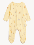 2pk Pure Cotton Winnie the Pooh™ Sleepsuits