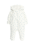 Cord Floral Pramsuit (0-12 Mths)
