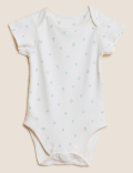 7pk Pure Cotton Printed Bodysuits (0-3 Yrs)