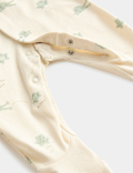 3 Pack Pure Cotton Frog Sleepsuits (0 Mths-3 Yrs)