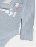 Pure Cotton It's A Boy Slogan Bodysuit (0-3 Mths)
