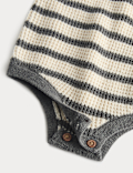 Little Monster Knitted Romper (7lbs-1 Yrs)