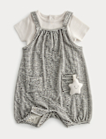 Pure Cotton Dungaree Outfit (7lbs-1 Yrs)
