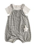 Pure Cotton Dungaree Outfit (7lbs-1 Yrs)