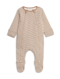 Pure Cotton Striped 2.5 Tog Sleepsuit (0-3 Yrs)