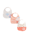 3 Pack Cotton Rich Ice Cream Bibs