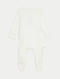 2pk Pure Cotton Paddington™ Sleepsuits (7lbs-1 Yrs)