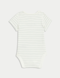 3pk Pure Cotton Printed Bodysuits (6½lbs-3 Yrs)