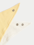 2pk Pure Cotton Winnie The Pooh™ Dribble Bibs