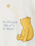 3pk Pure Cotton Winnie the Pooh&trade; Bodysuits (0-3 Yrs)