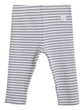 Cotton Rich Striped Ribbed Leggings