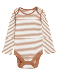 Cotton Rich Striped Bodysuit