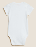 Pure Cotton Slogan Bodysuit (7lbs-12 Mths)