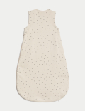 Pure Cotton Star Print 1.5 Tog Sleeping Bag (0-3 Yrs)