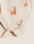 3pk Pure Cotton Printed Bodysuits