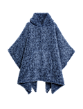 Teddy Fleece Hooded Blanket