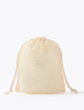 Pack of 5 Reusable Pure Cotton Pads & Bag