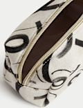 Square Monochrome Washbag