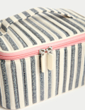 Striped Cosmetic Case