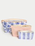 Large Wash Bag Trio