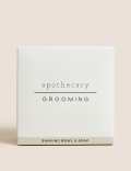 Grooming Shaving Soap & Bowl Set