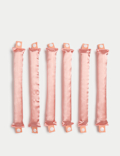 Six Piece Heatless Curling Rod Set