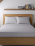 2pk Cotton Rich Percale Pillowcases