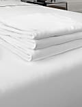 Drap plat en percale de coton