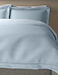 Parure de lit 100 % coton à iris en ratière
