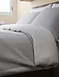 Pure Cotton Striped Seersucker Bedding Set