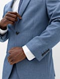 3 Piece Tailored Fit Textured Suit