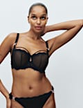 Magda Embroidery Wired Balcony Bra Set F-H