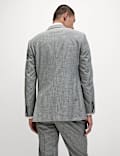 Regular Fit Textured Puppytooth Suit