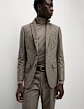 Regular Fit Puppytooth Suit