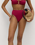 Padded U-Notch Bandeau Bikini Set