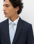3 Piece Tailored Fit Textured Suit