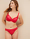 Wild Blooms Wired Full Cup Bra Set A-E