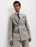 Slim Fit Pinstripe Double Breasted Suit