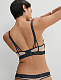 Tivoli Mesh Wired Longline Balcony Bra Set (A-E)