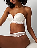 Setje met asterkleurige multiway-push-up-bh met beugel, cupmaten A-E